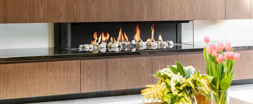 Double-height Fireplace Design Refurbishment in Beckley, West Virginia